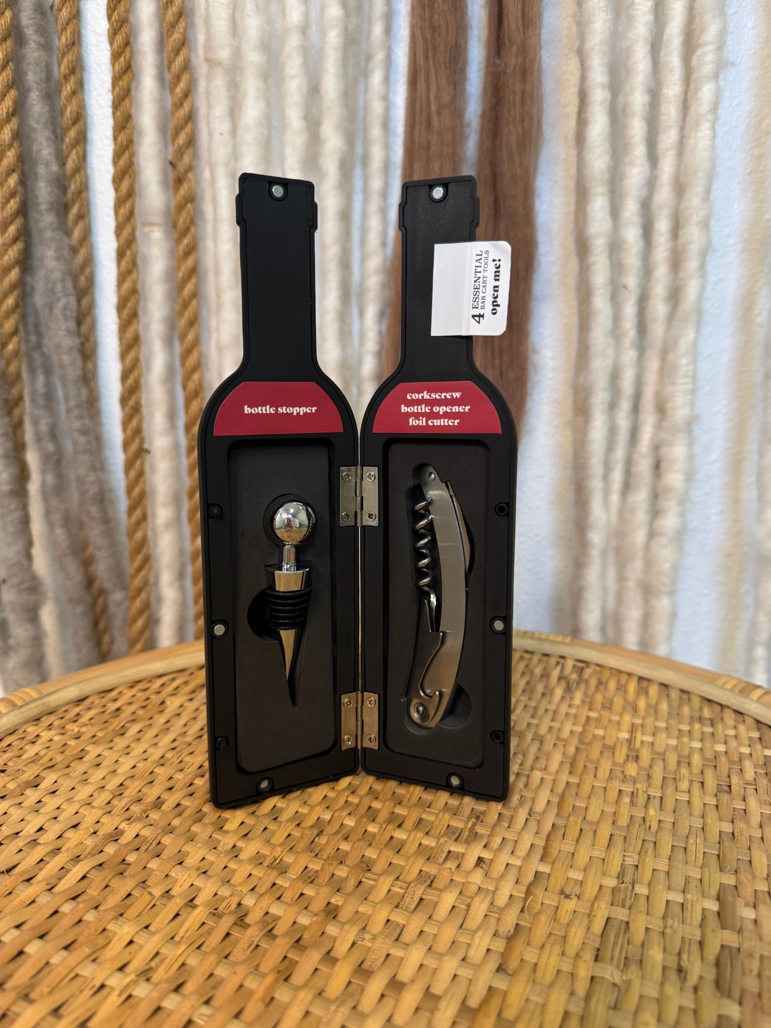 Bottle Service Wine Accessory-wine opener-dm-The Silo Boutique, Women's Fashion Boutique Located in Warren and Grand Forks North Dakota