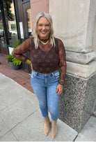 Some Long Sleeve Lace Top-Long Sleeve Tops-eesome-The Silo Boutique, Women's Fashion Boutique Located in Warren and Grand Forks North Dakota