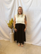 Charming Skirt-Black-Skirts-hyfve-The Silo Boutique, Women's Fashion Boutique Located in Warren and Grand Forks North Dakota