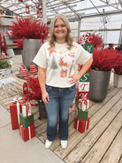 Christmas Collage Tee-Final Sale-Graphic Tees-weekender-The Silo Boutique, Women's Fashion Boutique Located in Warren and Grand Forks North Dakota