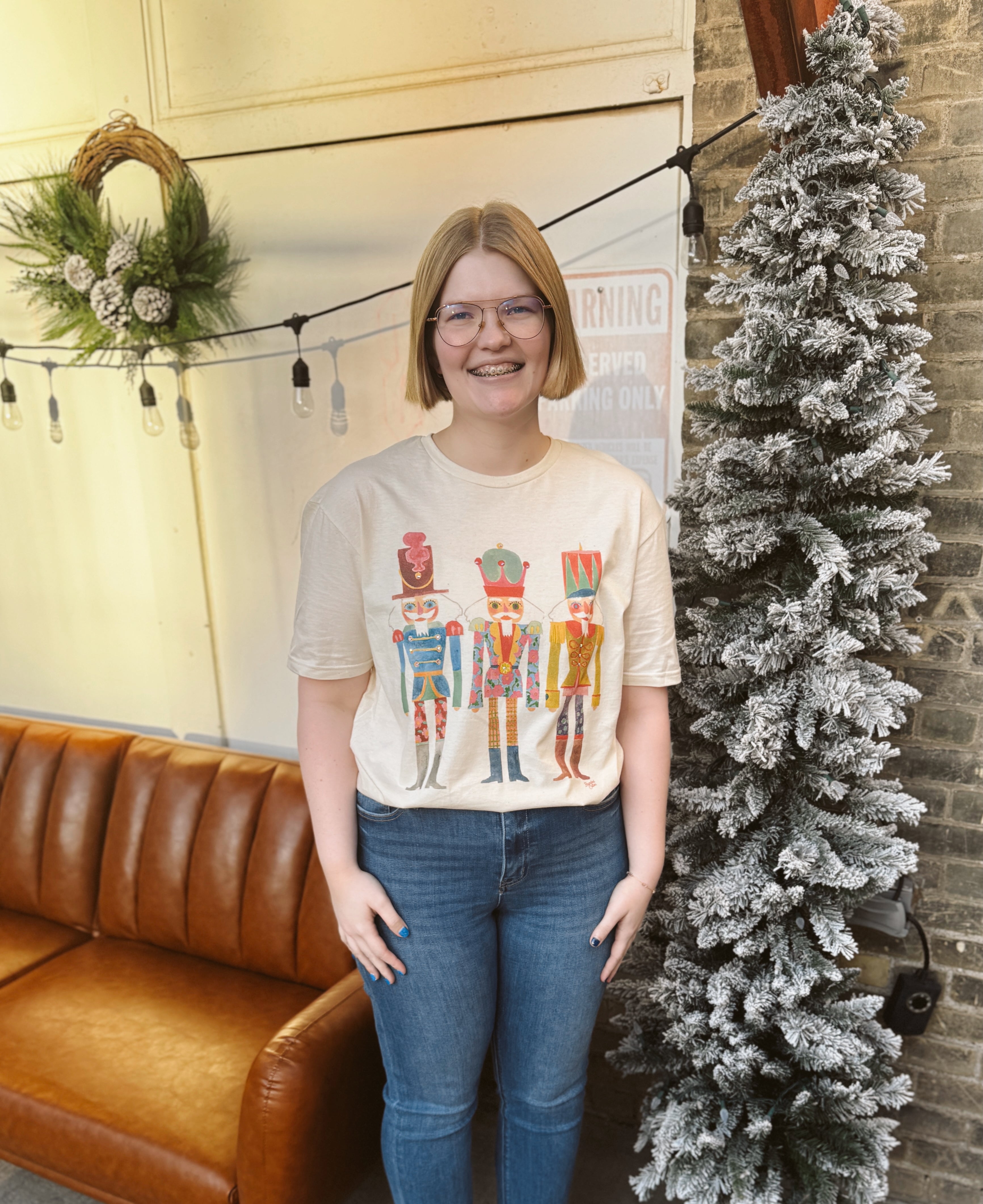 Nutcracker Trio Christmas Tee-Final Sale-Graphic Tees-Branded-The Silo Boutique, Women's Fashion Boutique Located in Warren and Grand Forks North Dakota