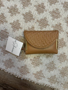 Tri Fold Wallet-Tan-Wallets-Fame-The Silo Boutique, Women's Fashion Boutique Located in Warren and Grand Forks North Dakota