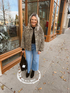 Trendy and Chic Leopard Shirt Jacket-Shackets-sunday-The Silo Boutique, Women's Fashion Boutique Located in Warren and Grand Forks North Dakota