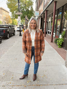 Toffee Knit Cardigan Sweater-Cardigans-staccato-The Silo Boutique, Women's Fashion Boutique Located in Warren and Grand Forks North Dakota