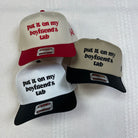 Put it on My Boyfriend's Tab Hat-Hats-mad hatter co-The Silo Boutique, Women's Fashion Boutique Located in Warren and Grand Forks North Dakota