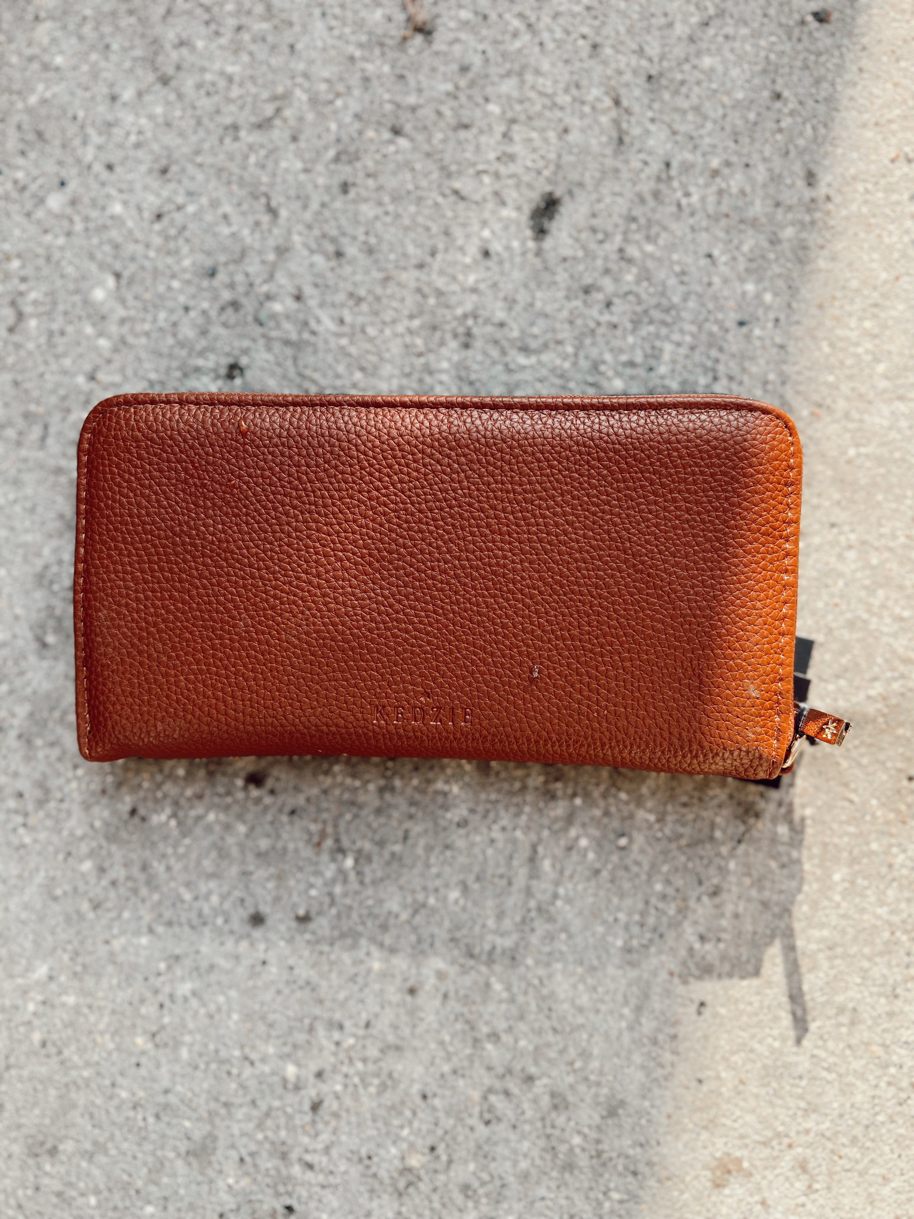 Kedzie Zip Around Clutch Wallet-Wallets-dm-The Silo Boutique, Women's Fashion Boutique Located in Warren and Grand Forks North Dakota