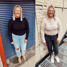 The Everyday Ribbed Mockneck-Long Sleeve-ENTRO-The Silo Boutique, Women's Fashion Boutique Located in Warren and Grand Forks North Dakota