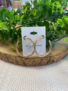 Thick 2.0 Gold Hoop Earrings-Earrings-Fame-The Silo Boutique, Women's Fashion Boutique Located in Warren and Grand Forks North Dakota