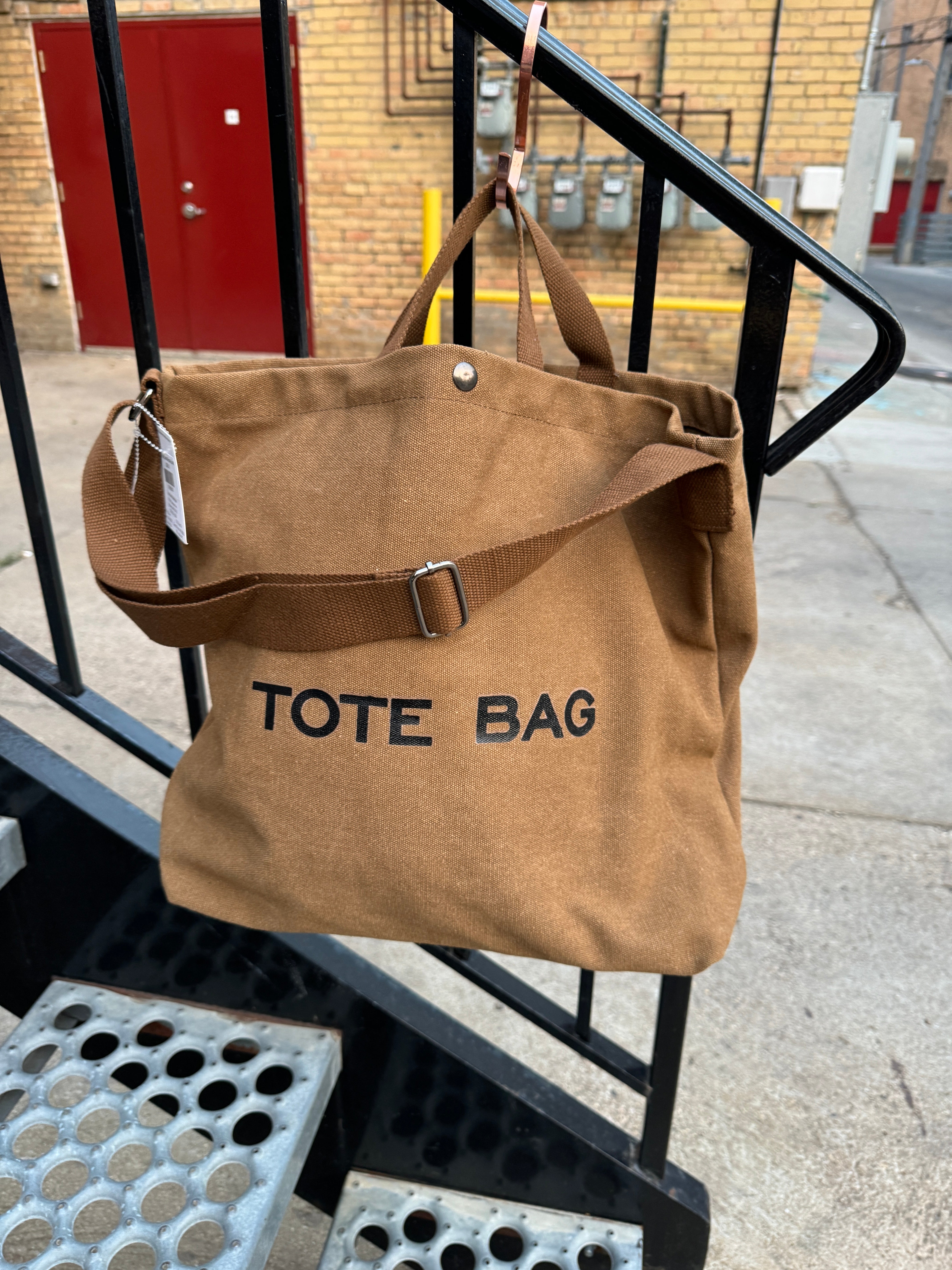 The Tote Canvas Purse-Camel-Purses-Zenana-The Silo Boutique, Women's Fashion Boutique Located in Warren and Grand Forks North Dakota