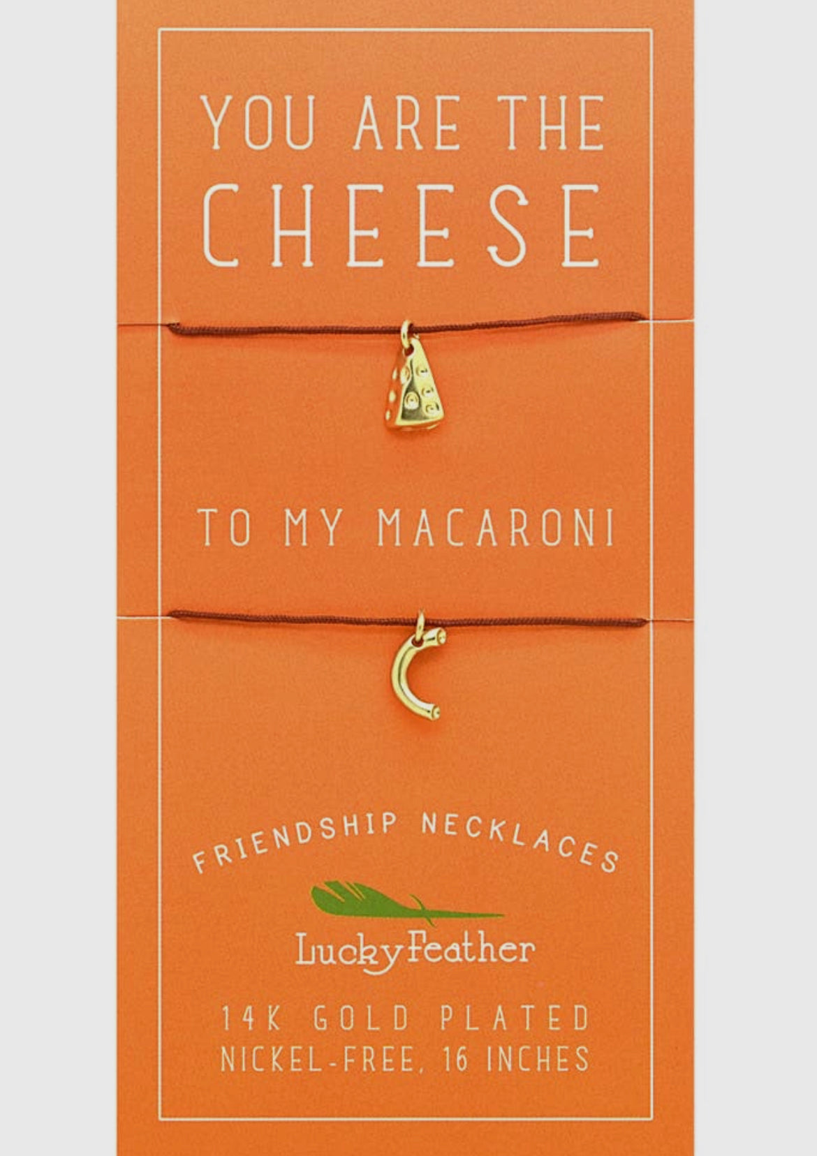 Friendship Necklace - Cheese/Macaroni-Bracelets-lucky feather-The Silo Boutique, Women's Fashion Boutique Located in Warren and Grand Forks North Dakota