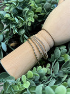 Stone + Bead Bracelet-Bracelets-Fame-The Silo Boutique, Women's Fashion Boutique Located in Warren and Grand Forks North Dakota