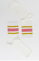 Retro Stripe Leto Socks-Socks-Leto-The Silo Boutique, Women's Fashion Boutique Located in Warren and Grand Forks North Dakota