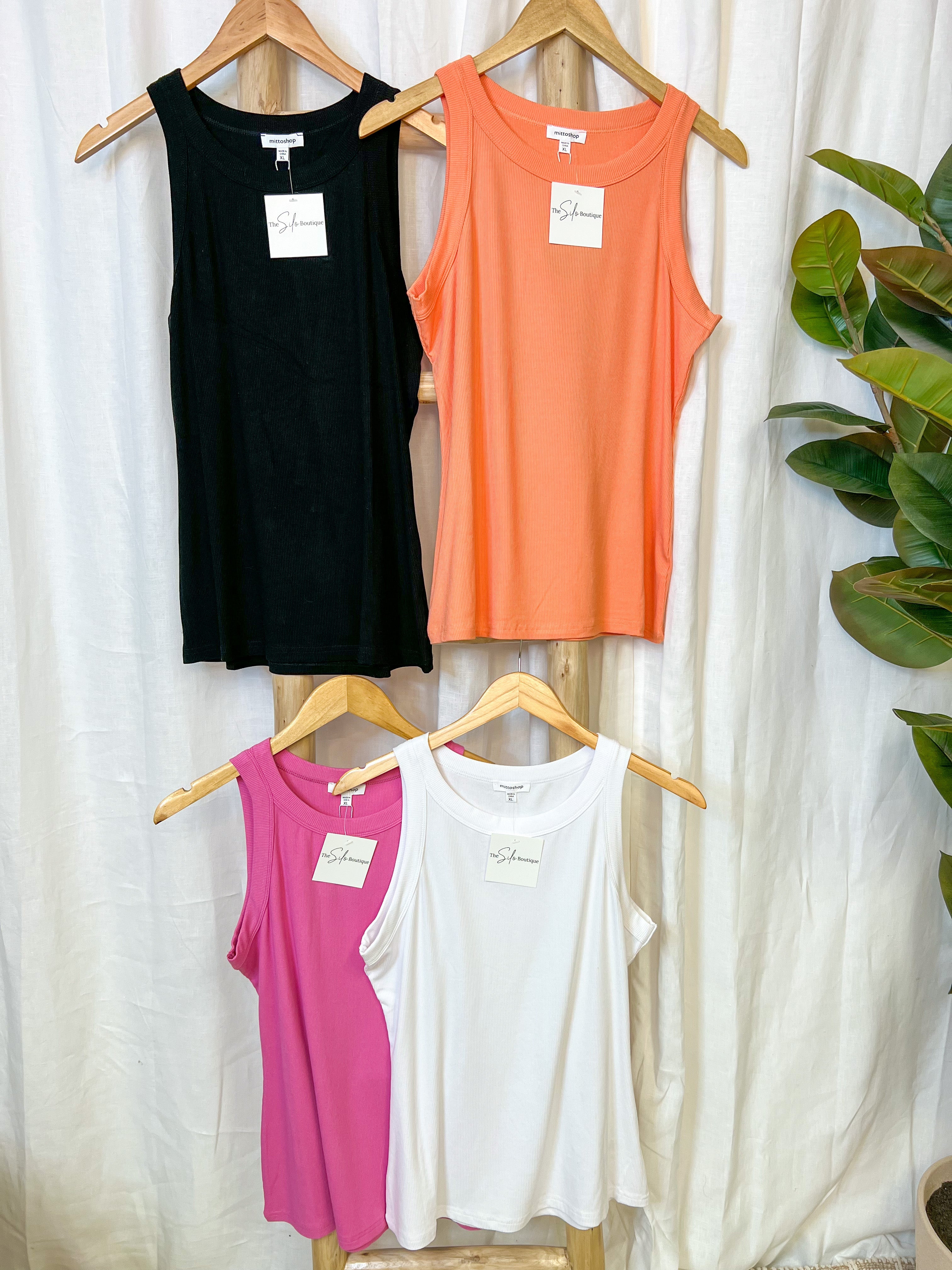 Everly Tank-Tank Tops-mittoshop-The Silo Boutique, Women's Fashion Boutique Located in Warren and Grand Forks North Dakota