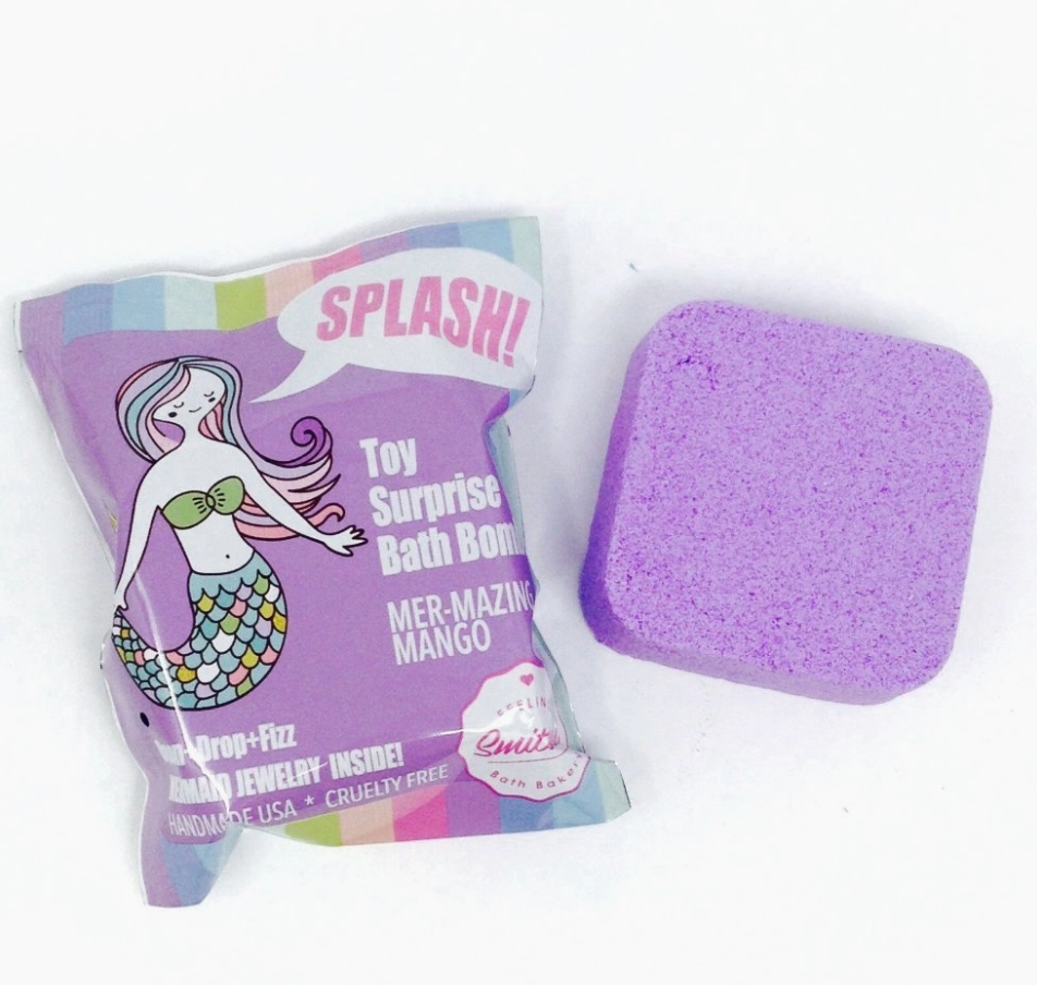 MerMazing Mango Surprise Bag Bath Bomb-Bath Bombs-smitten-The Silo Boutique, Women's Fashion Boutique Located in Warren and Grand Forks North Dakota