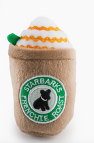 Starbarks Frenchie Roast Plush Dog Toy-Dog Toys-haute diggity-The Silo Boutique, Women's Fashion Boutique Located in Warren and Grand Forks North Dakota