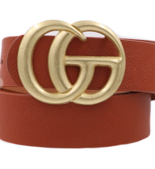 GG Logo Belt-Belts-art box-The Silo Boutique, Women's Fashion Boutique Located in Warren and Grand Forks North Dakota