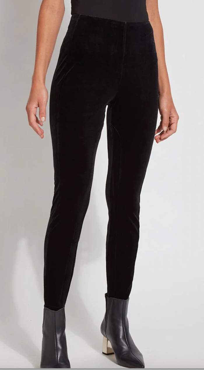 Mara Velvet Lysse Legging-Leggings-Lysee-The Silo Boutique, Women's Fashion Boutique Located in Warren and Grand Forks North Dakota