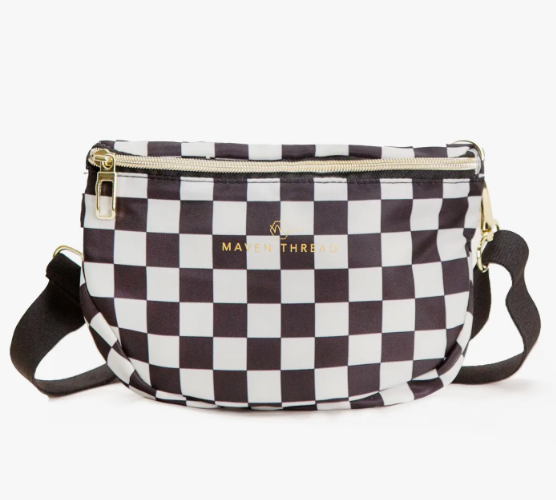 Maven 3-in-1 Crossbody Bag - Checkered-Crossbody Purses-maven-The Silo Boutique, Women's Fashion Boutique Located in Warren and Grand Forks North Dakota