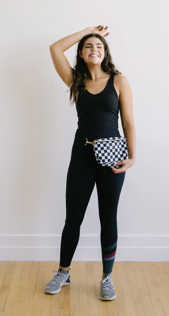 Maven 3-in-1 Crossbody Bag - Checkered-Crossbody Purses-maven-The Silo Boutique, Women's Fashion Boutique Located in Warren and Grand Forks North Dakota