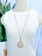 Fame Filigree Necklace-Necklaces-Fame-The Silo Boutique, Women's Fashion Boutique Located in Warren and Grand Forks North Dakota