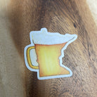Minnesota Beer Sticker-Stickers-nice enough-The Silo Boutique, Women's Fashion Boutique Located in Warren and Grand Forks North Dakota