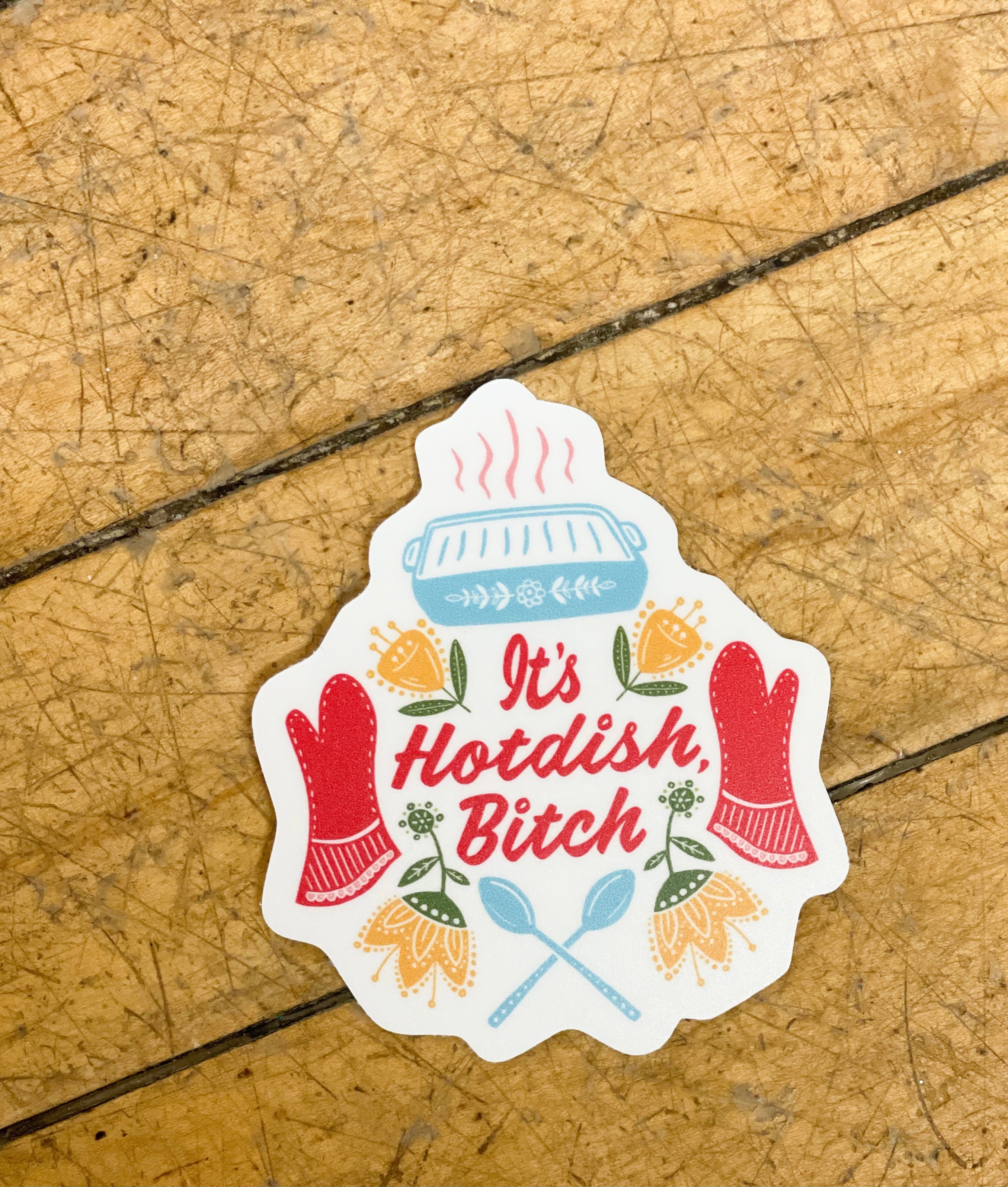 Hotdish Sticker-Stickers-nice enough-The Silo Boutique, Women's Fashion Boutique Located in Warren and Grand Forks North Dakota