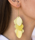 Nickel and Suede Lemon Drop Earrings-Earrings-nickel and Suede-The Silo Boutique, Women's Fashion Boutique Located in Warren and Grand Forks North Dakota